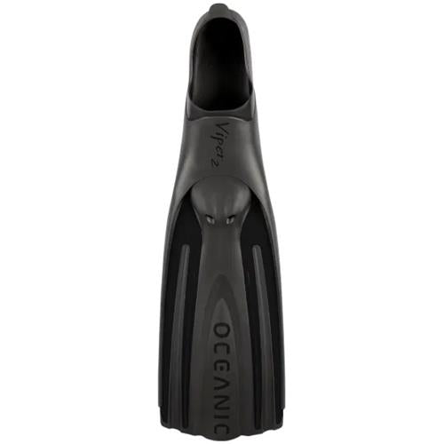 OCEANIC FINS VIPER 2 FF BLACK/BLACK - XXS 3-4