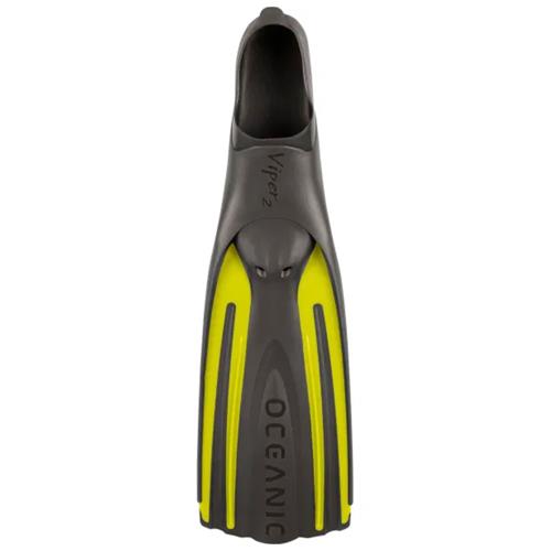 OCEANIC FINS VIPER 2 FF NEON YELLOW - LG 10.5-11.5