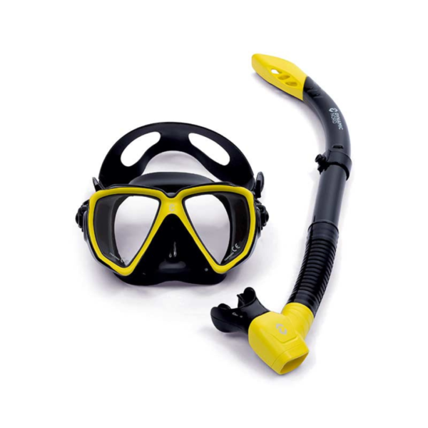 Dynamic Nord Snorkeling Set Ms-21 Black/Yellow