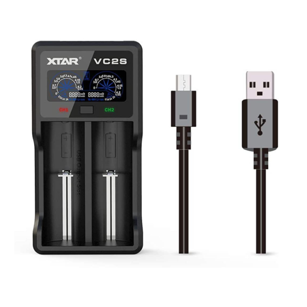 Xtar-Ac327001-Vc2 Lcd Display Usb Charger